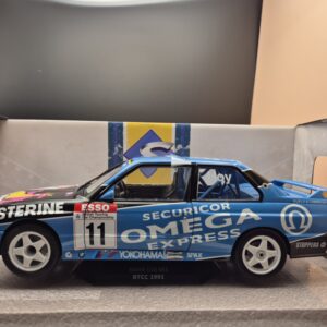 SOLIDO BMW M3 (E30) #11 W.Hoy BTCC CHAMPION 1991 1:18