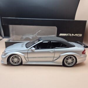 Mercedes CLK CABRIO AMG DTM C209 W209 SREBRNY Kyosho 1/18