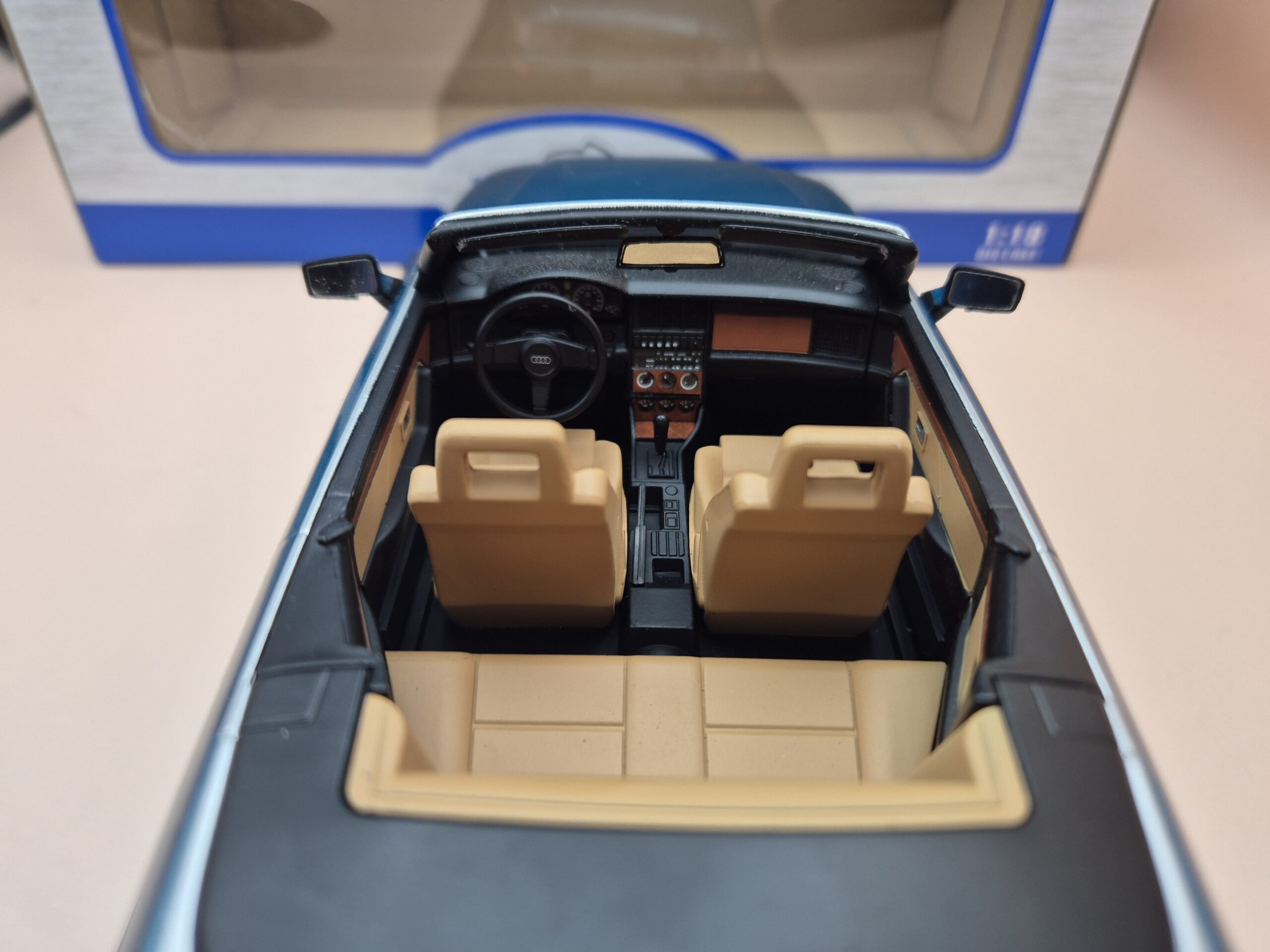 AUDI 80 B4 CABRIOLET CABRIO 1/18 MCG 18413 ZIELONY - obrazek 8