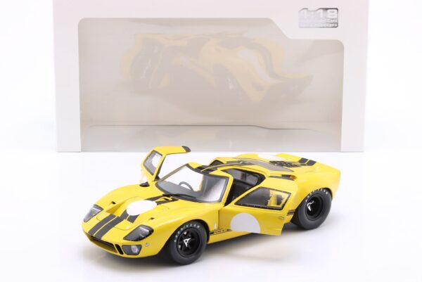 FORD GT40 Mk1 1968 Yellow/black SOLIDO 1/18
