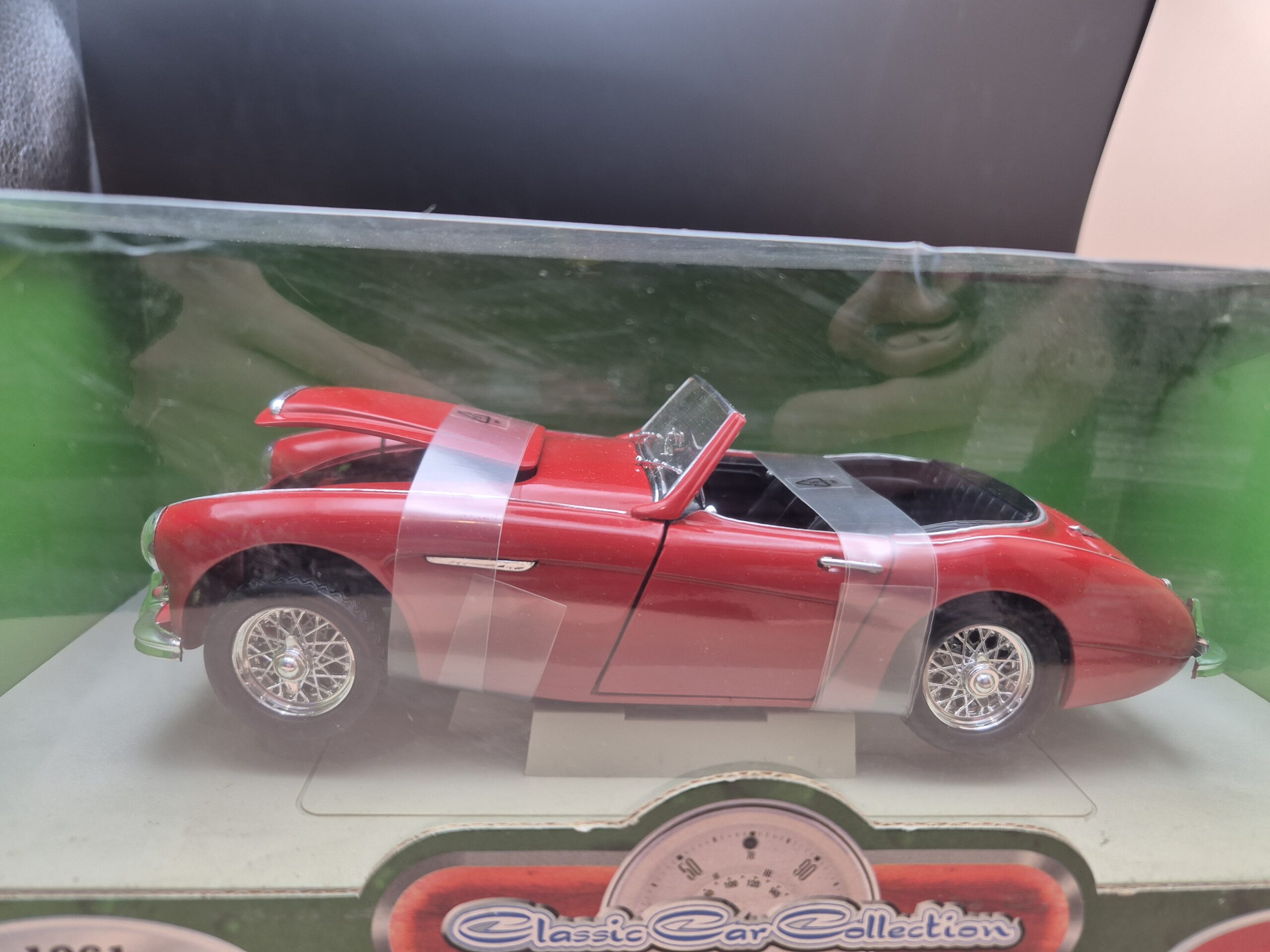 ERTL Britains Collectibles 1:18 1961 Austin Healey 3000 MKII MIB - obrazek 3