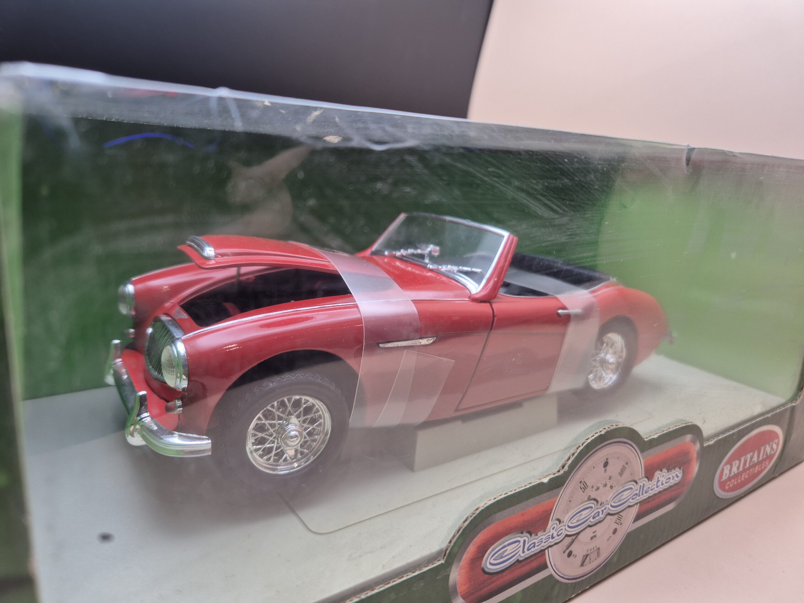 ERTL Britains Collectibles 1:18 1961 Austin Healey 3000 MKII MIB - obrazek 4