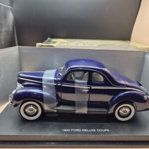 EAGLES RACE 1/18 FORD DELUXE COUPE 1940 NIEBIESKI