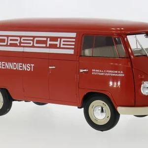 Welly, VW Bulli TRANSPORTER T1, 1963, Porsche Renndienst, 1:18 WEL18053TDA