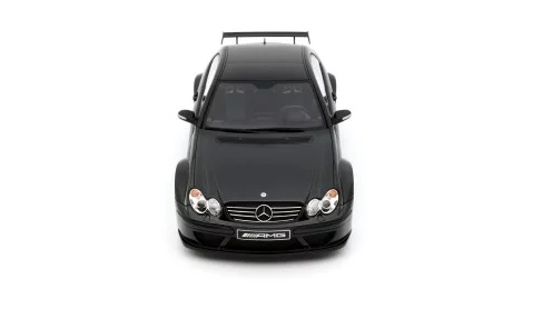 Mercedes-Benz C209 CLK DTM AMG Coupe Obsidian Black Metallic 2004 OTTO OT1191 - obrazek 5