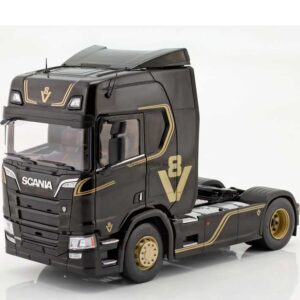 Model 1:18 Scania R-Serie Toplin CZARNA Premium ClassiXXs PCL30216