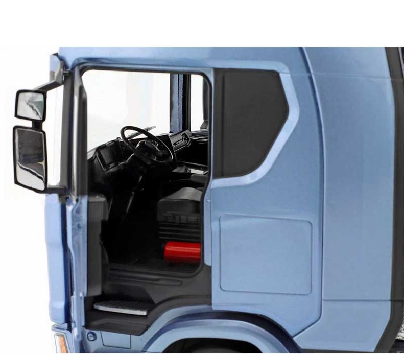 Model 1:18 Scania R-Serie Toplin BŁETKITNA Premium ClassiXXs PCL30217 - obrazek 2