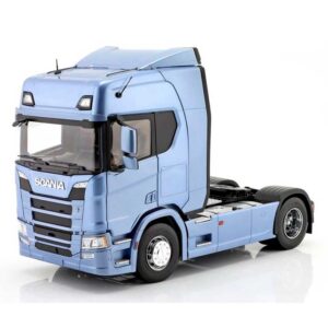 Model 1:18 Scania R-Serie Toplin BŁETKITNA Premium ClassiXXs PCL30217