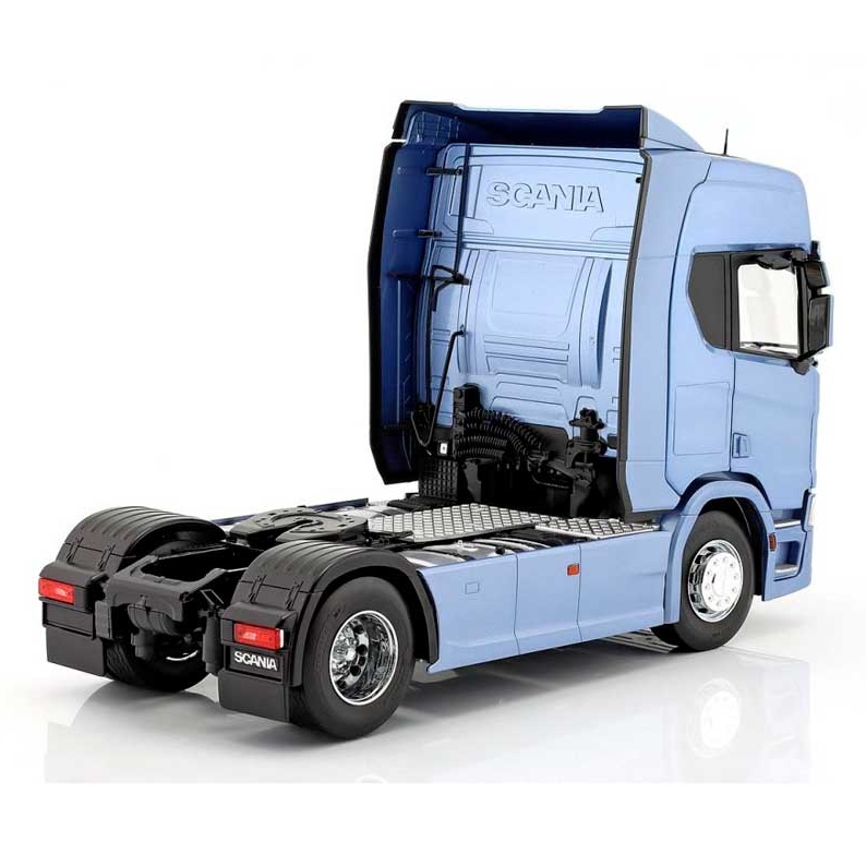Model 1:18 Scania R-Serie Toplin BŁETKITNA Premium ClassiXXs PCL30217 - obrazek 4