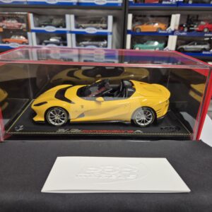 BBR 1/18 P18209ST FERRARI 812 COMPETIZIONE APERTA GIALLO MODENA LIMITED 48SZT