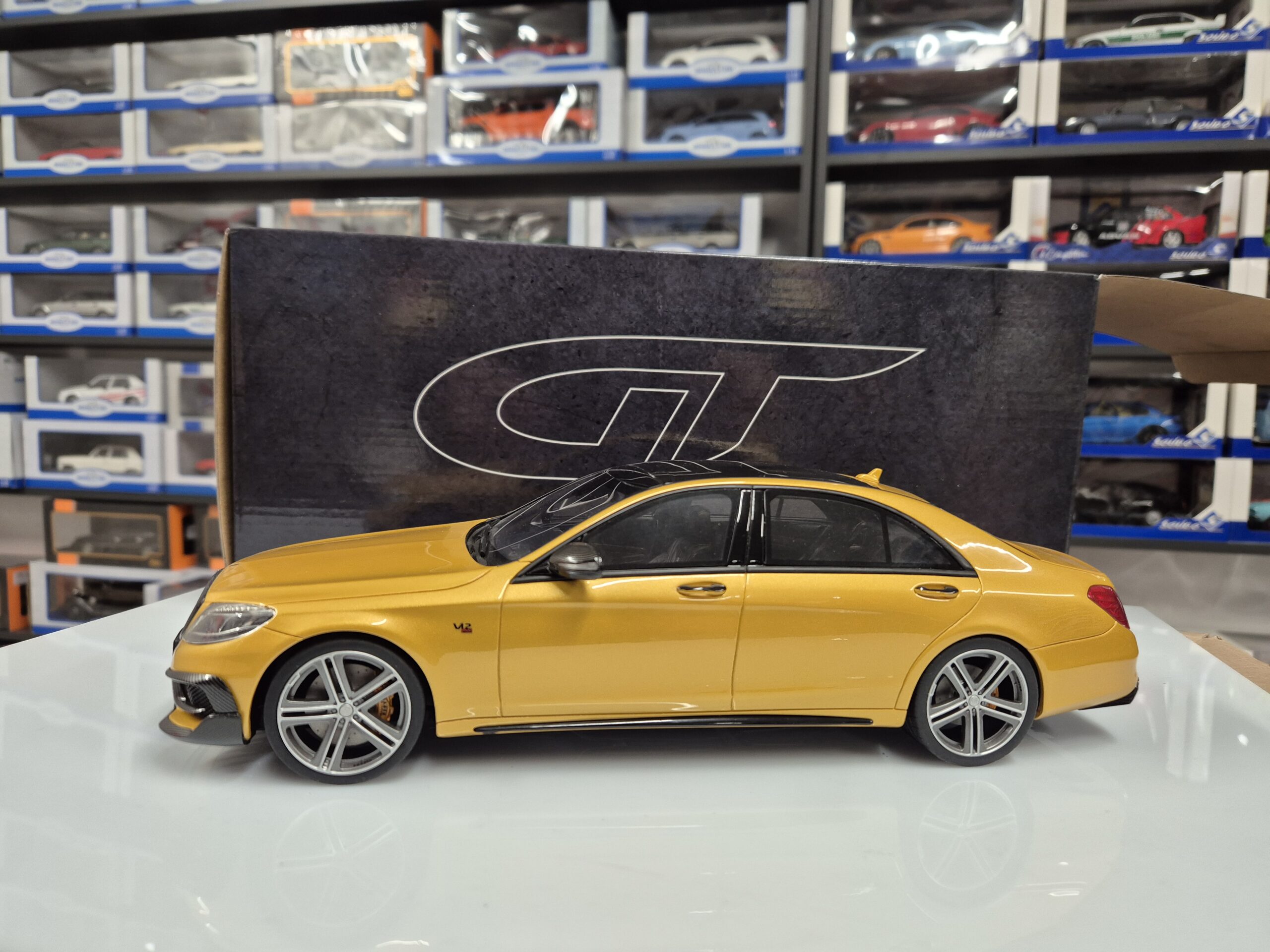 KJ014 GT SPIRIT 1:18 MERCEDES S KLASA W222 S65 AMG BRABUS ROCKET 900 ...