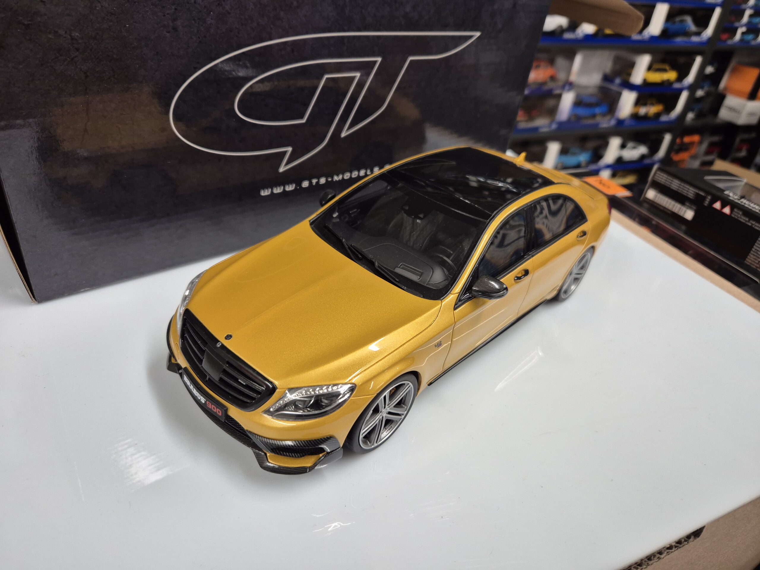KJ014 GT SPIRIT 1:18 MERCEDES S KLASA W222 S65 AMG BRABUS ROCKET 900 ...