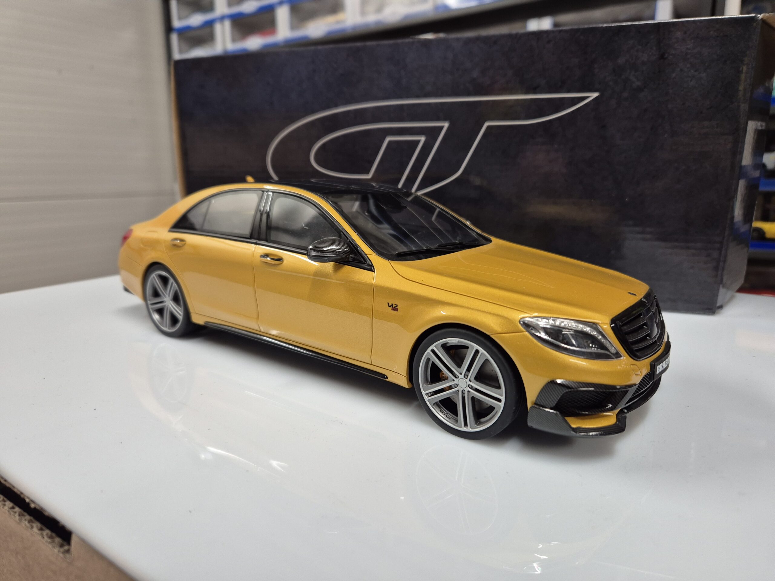 KJ014 GT SPIRIT 1:18 MERCEDES S KLASA W222 S65 AMG BRABUS ROCKET 900 ...