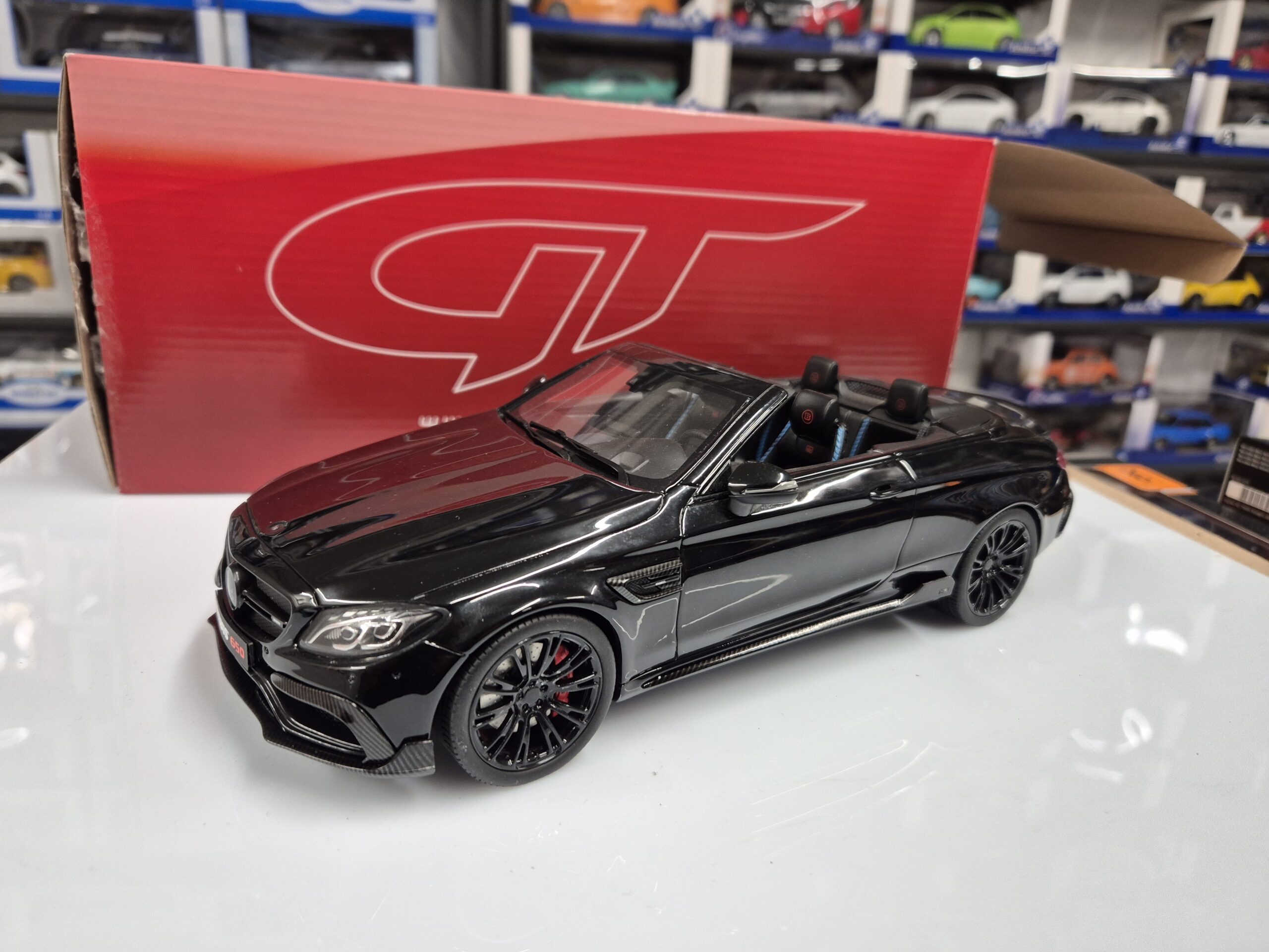 GT SPIRIT GT206 BRABUS 650 CABRIO MERCEDES W205 1/18 LIMITOWANA 500SZT