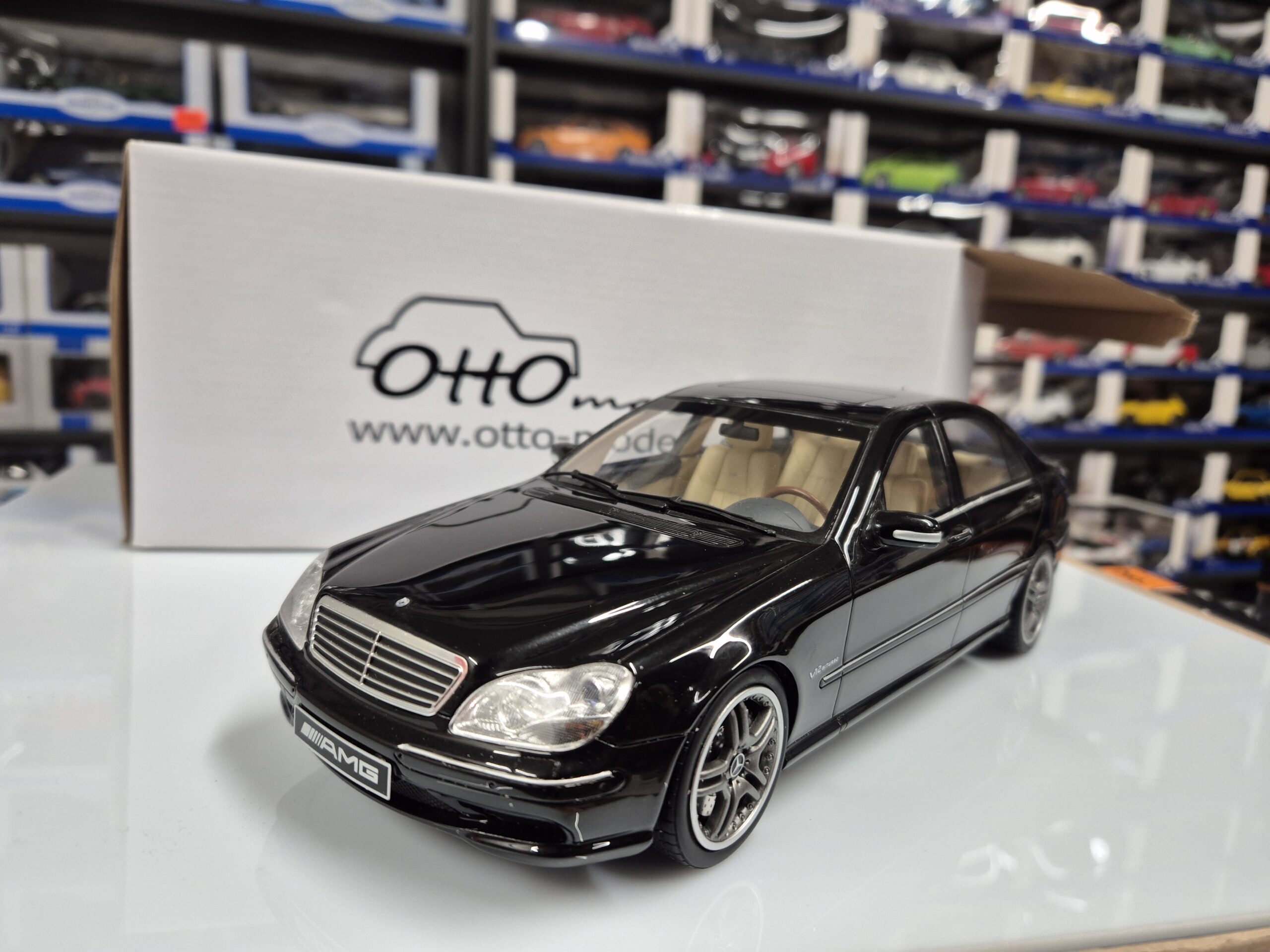 OTTO OT846 Mercedes S KLASA W220 S65 Amg 1/18 LIMITOWANA 2000SZT - obrazek 4