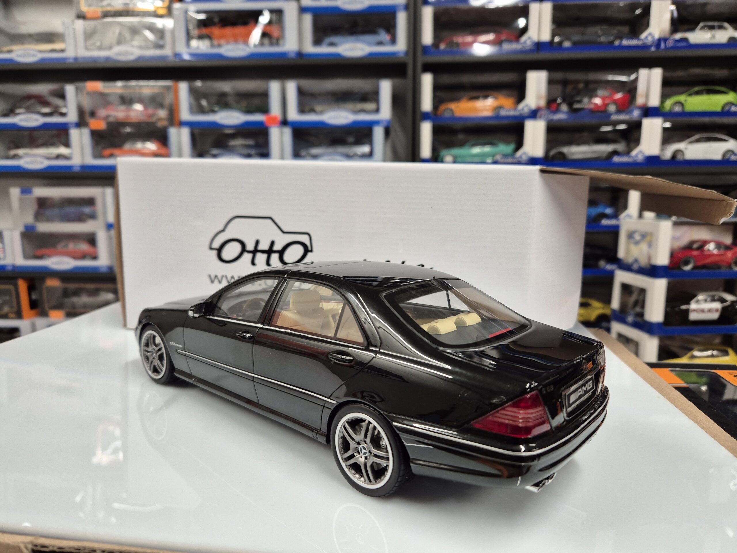 OTTO OT846 Mercedes S KLASA W220 S65 Amg 1/18 LIMITOWANA 2000SZT - obrazek 5