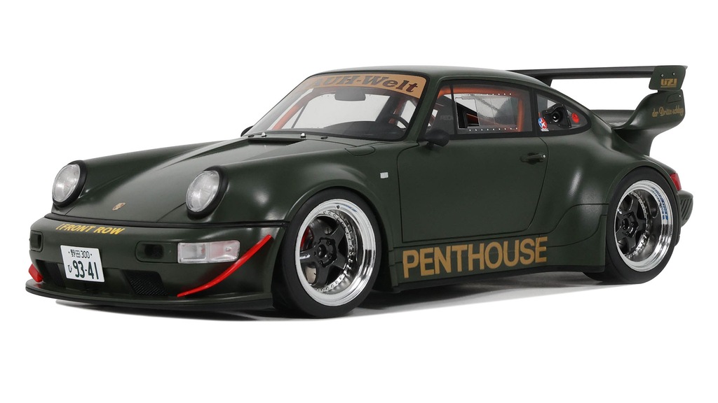 1:18 GT Spirit Porsche 911 (964) RWB Penthouse 2025 khaki green GT559