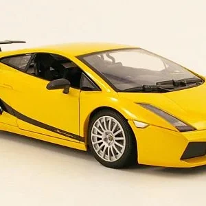 Motormax 73181 ZÓŁTY Lamborghini Gallardo Superleggera, gelb, 1:18