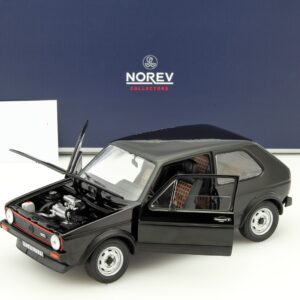 NOREV 188487 VOLKSWAGEN GOLF I GTI 1976 CZARNY 1/18