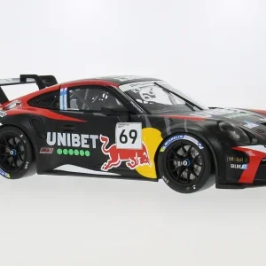 IXO, Porsche 911 GT3 Cup, Porsche Cup Zolder, 2024, #69, K.Rovenpera, 1:18 ixo18RMC226.2