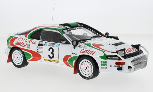 IXO18RMC150C.22 Toyota Celica Turbo 4WD (ST185), Rallye WM, Safari Rally, 1993, Castrol, #3, I.Duncan/I.Munro, 1:18 ixo
