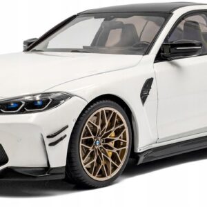 BMW M3 PERFORMANCE PARTS (G80) 2024 WHITE BLACK SOLIDO 1:18 S1814301