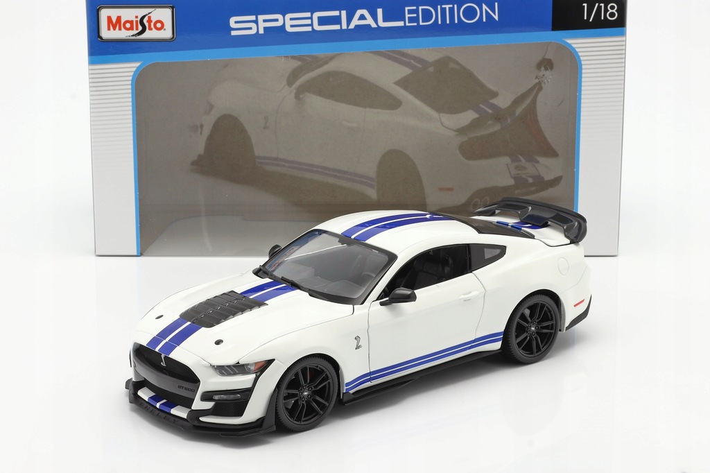 Ford Mustang Shelby GT500 GT 500 2020 Maisto 1:18 Model Samochodu 31452