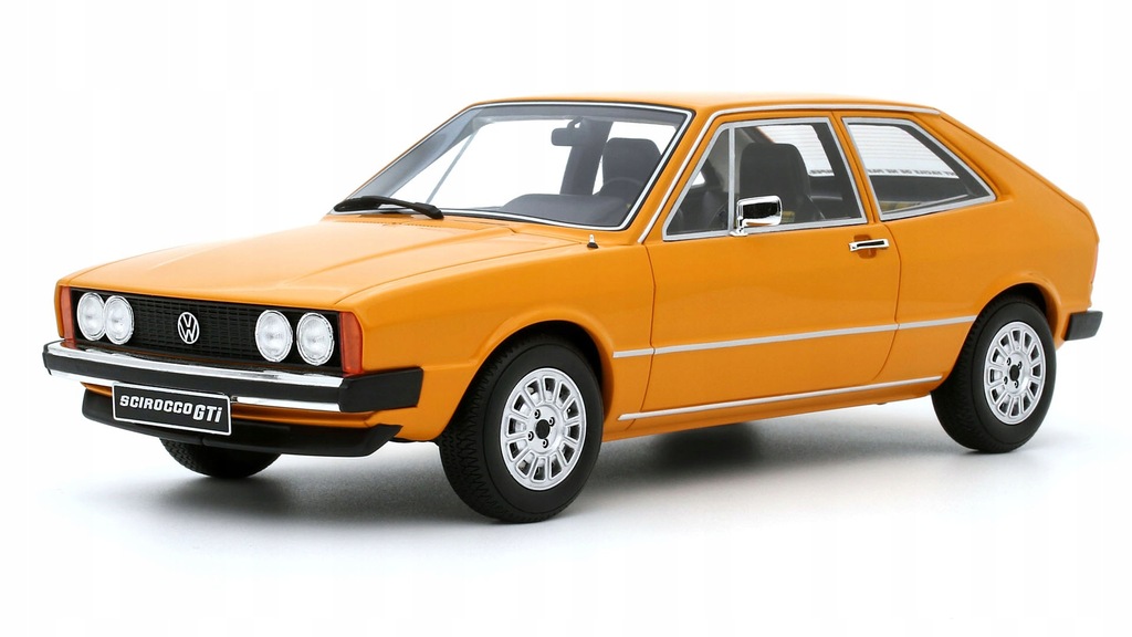 Model 1:18 Otto Volkswagen VW Scirocco GTI MK1 1977 navy yellow OT467