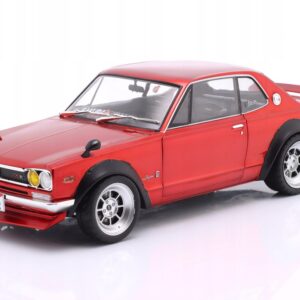 SOLIDO NISSAN SKYLINE (C10) Hakosuka Works 1970 Red metallic 1:18 S1813002