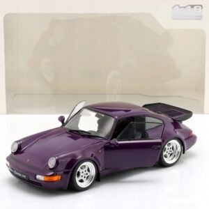 SOLIDO PORSCHE 911 (964) TURBO 1990 Violet metallic 1:18 s1803412