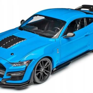 Samochód Maisto Ford Mustang Shelby GT500 2020 1:18 niebieski