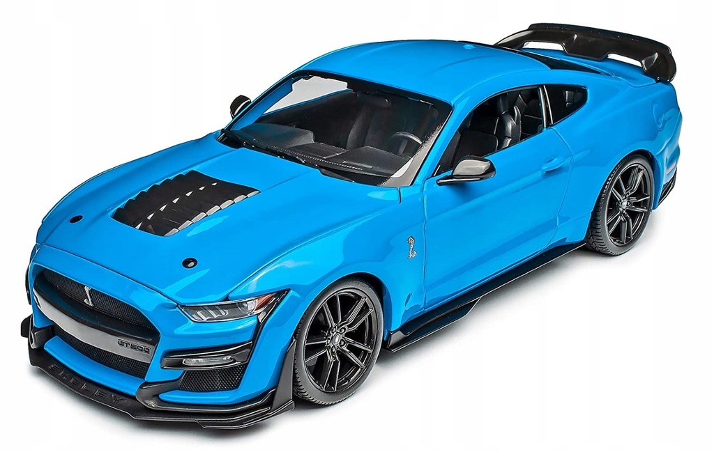 Samochód Maisto Ford Mustang Shelby GT500 2020 1:18 niebieski