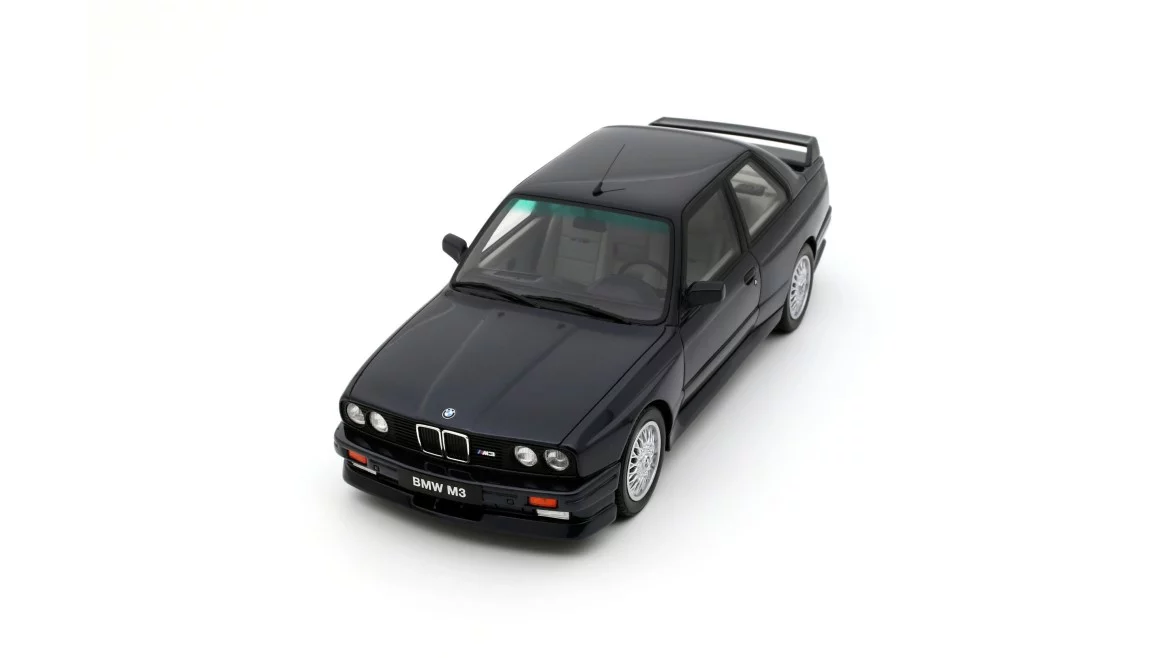 OTTO OT1216 1/18 BMW (E30) M3 Europameister Macau Bleu Metallic 1988