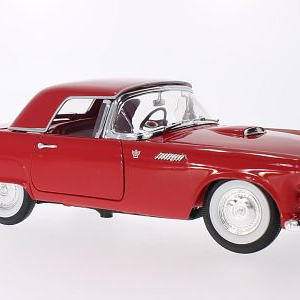ROAD SIGNATURE Lucky DIE Cast, Ford Thunderbird, CZERWONY 1955, 1:18 LDC92068RED