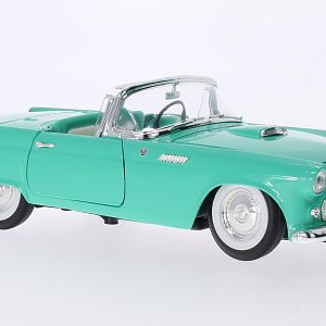 ROAD SIGNATURE Lucky DIE Cast, Ford Thunderbird, żółty, 1955, 1:18 LDC92068GREEN