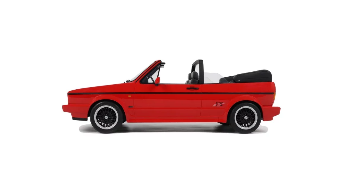OTTO G095 1/12 Volkswagen Golf Convertible Sport Line MK1 Flash Red 1991 - obrazek 2