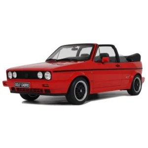 OTTO G095 1/12 Volkswagen Golf Convertible Sport Line MK1 Flash Red 1991