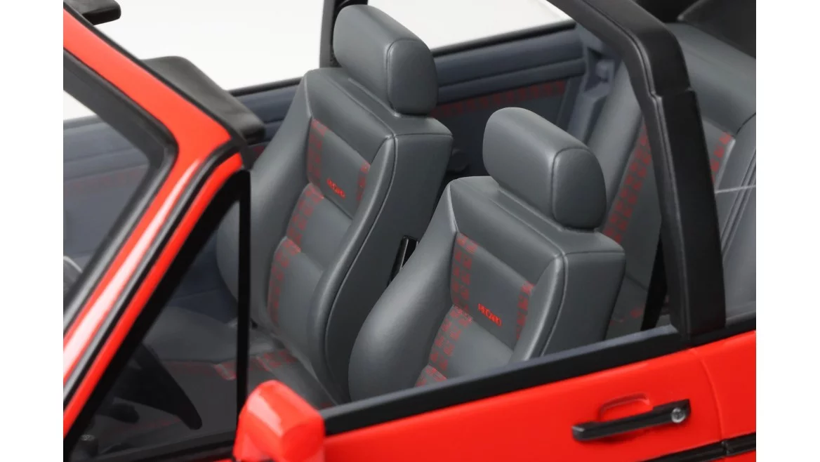 OTTO G095 1/12 Volkswagen Golf Convertible Sport Line MK1 Flash Red 1991 - obrazek 6