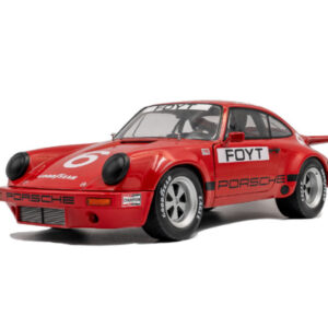 SOLIDO 1/18 PORSCHE 911 IROC RED #6 DAYTONA 1974 S1810704