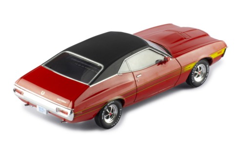 FORD GRAN TORINO Sport 1972 Czerwony IXO 1/18 18RMC263.22 - obrazek 6