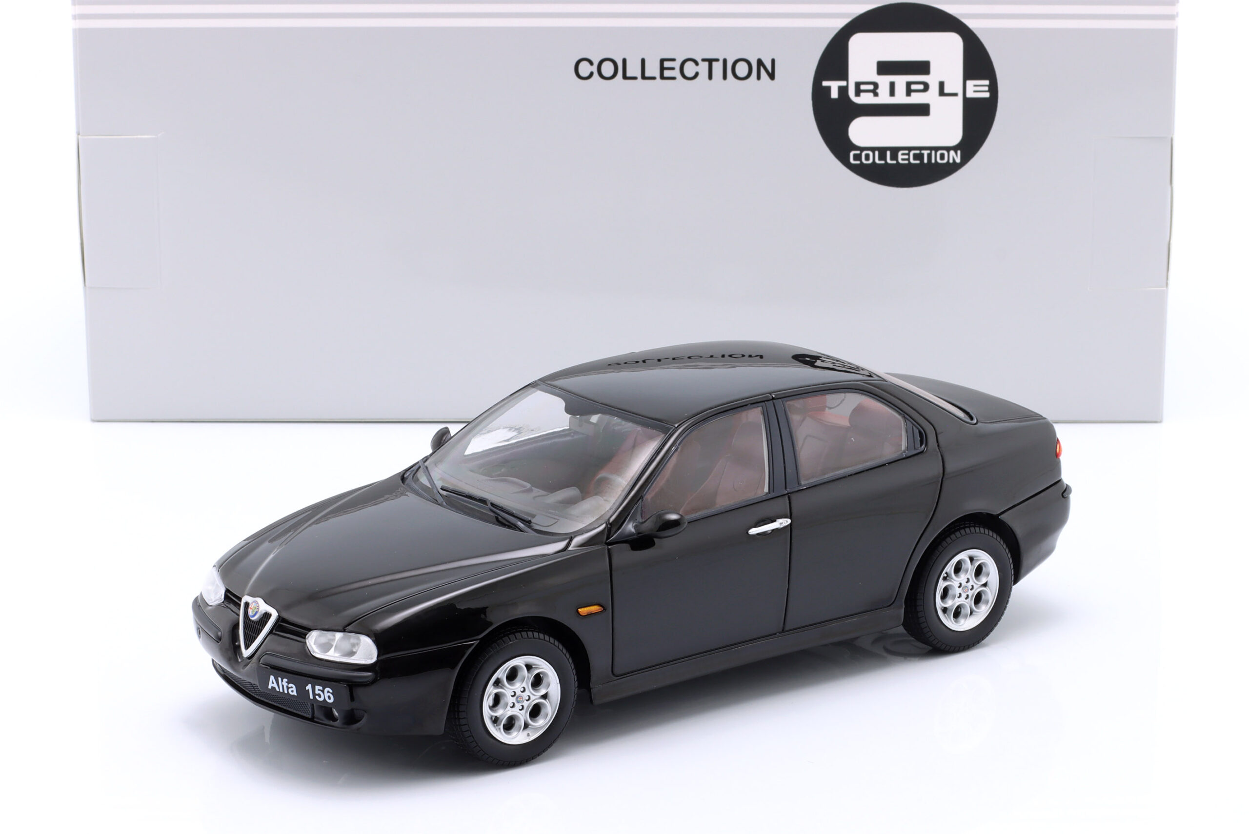 TRIPLE9 ALFA ROMEO 156 1998 Black 1:18 T9-1800512