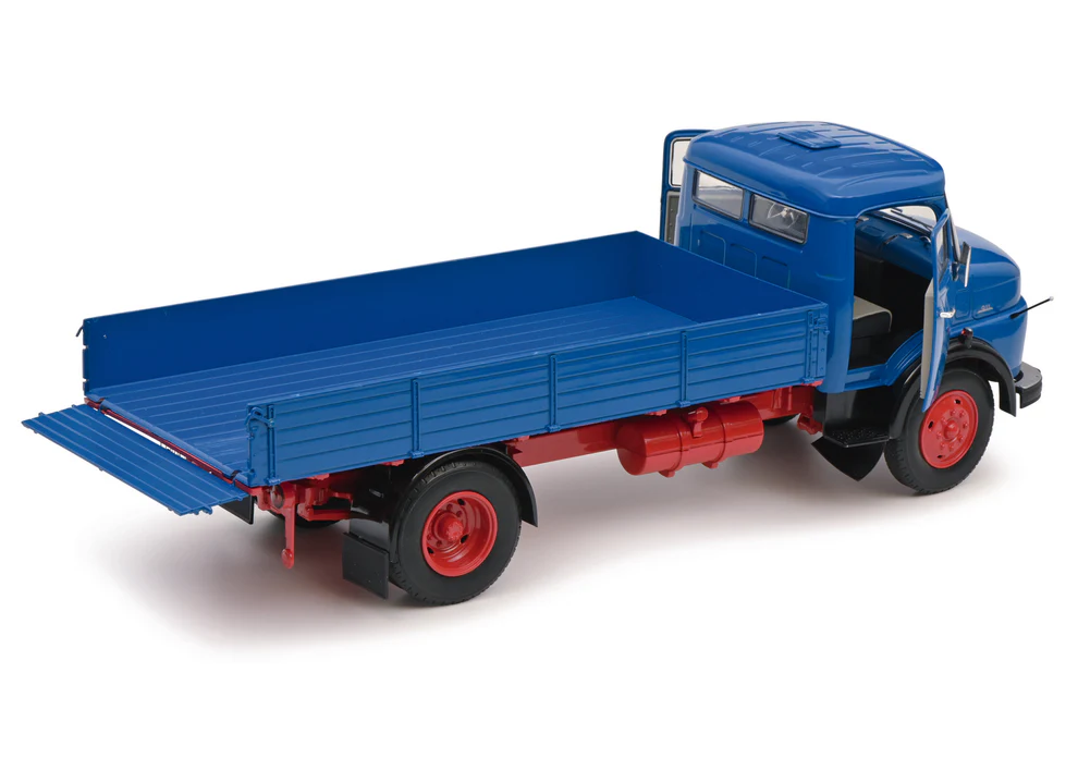 Schuco 450044800 - MERCEDES BENZ L 911 niebieski 1:18 L911 - obrazek 8