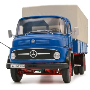 Schuco 450044800 - MERCEDES BENZ L 911 niebieski 1:18 L911