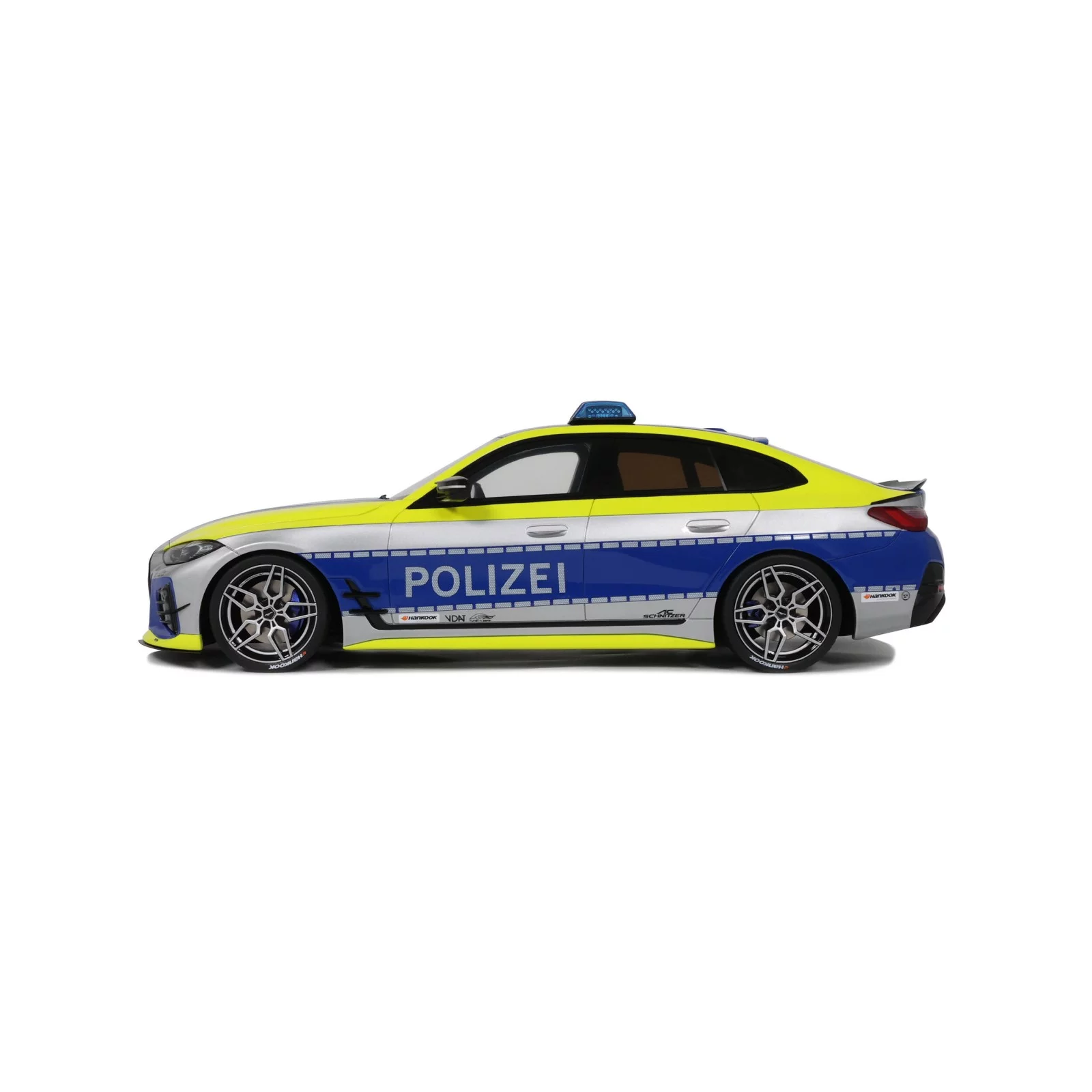 Model 1:18 Otto BMW M4 AC Schnitzer ACS4 police 2022 blue OT1205 - obrazek 2