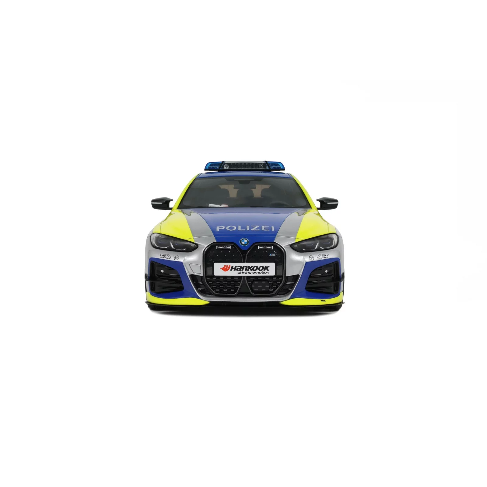 Model 1:18 Otto BMW M4 AC Schnitzer ACS4 police 2022 blue OT1205 - obrazek 3