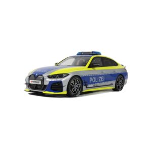 Model 1:18 Otto BMW M4 AC Schnitzer ACS4 police 2022 blue OT1205