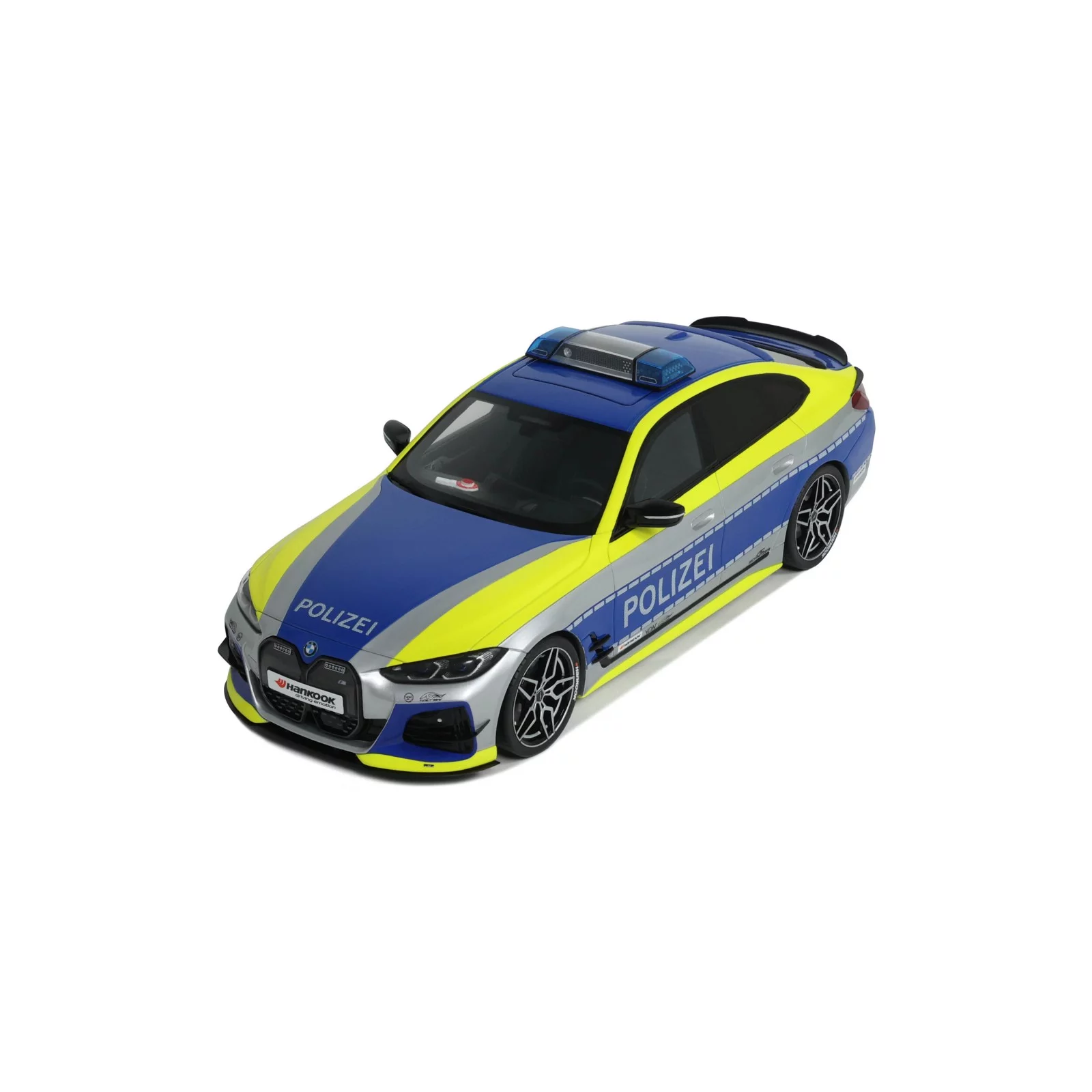 Model 1:18 Otto BMW M4 AC Schnitzer ACS4 police 2022 blue OT1205 - obrazek 4