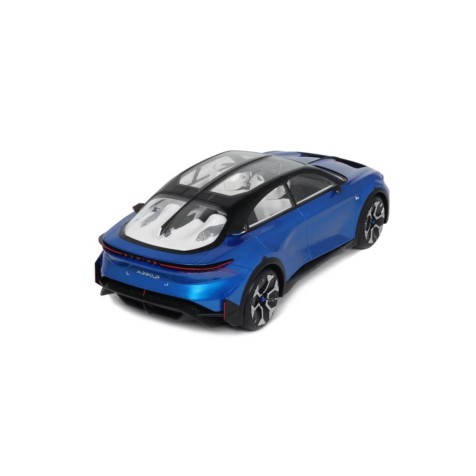 otto 1/18 ALPINE A390 SPECULAR BLUE 2024 OTTO 1214 - obrazek 6