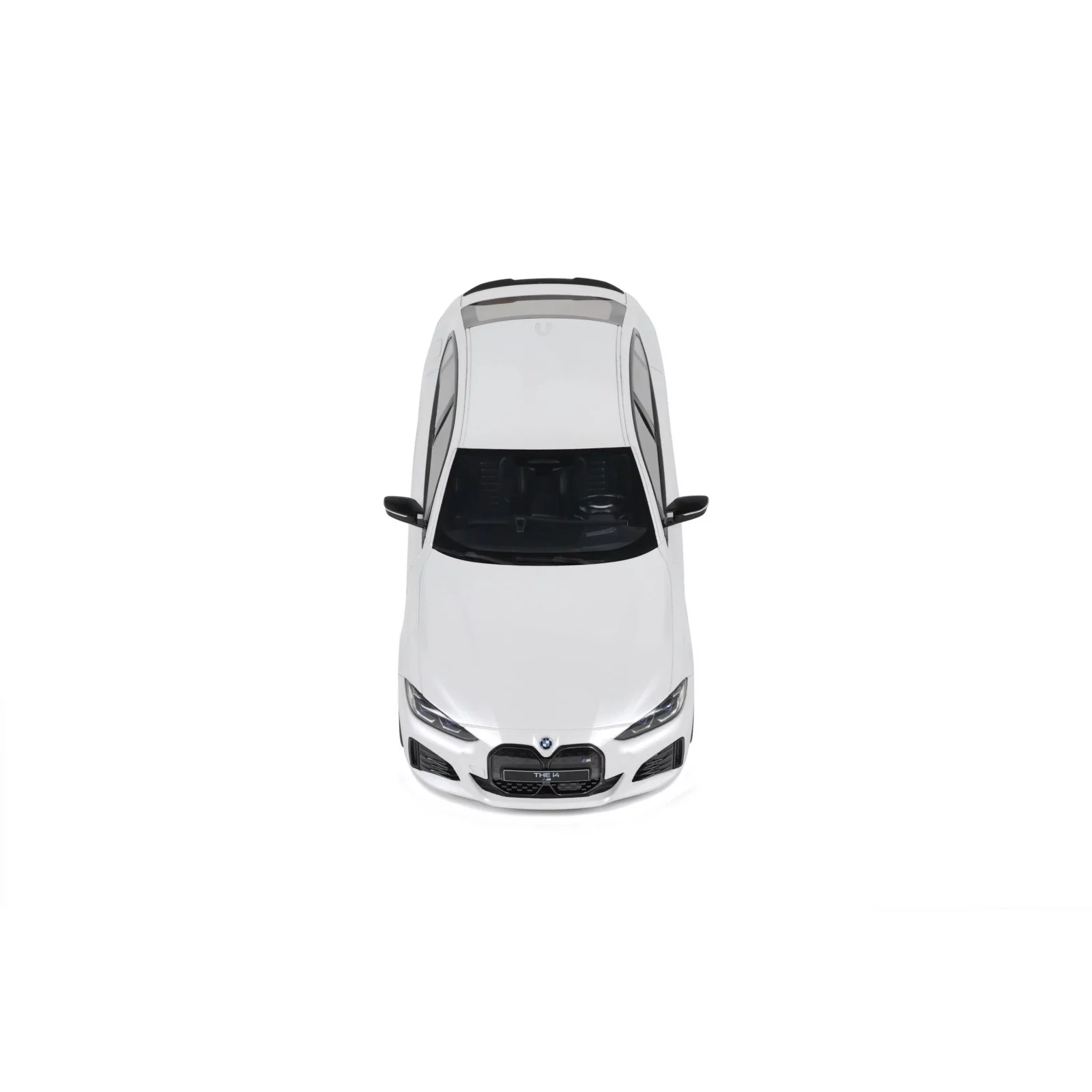 BMW i4 M50 (G26) 2021 Mineral White Otto Mobile 1:18 Model Samochodu OT1074 - obrazek 5