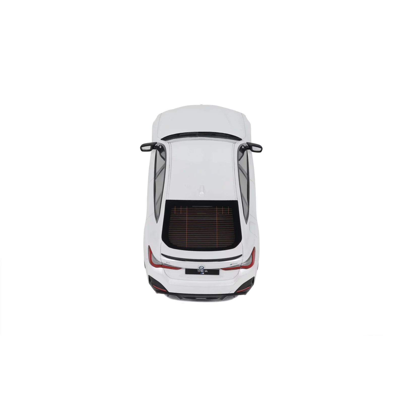 BMW i4 M50 (G26) 2021 Mineral White Otto Mobile 1:18 Model Samochodu OT1074 - obrazek 6